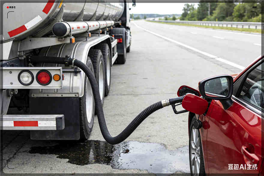 阳原汽车救援送水案例